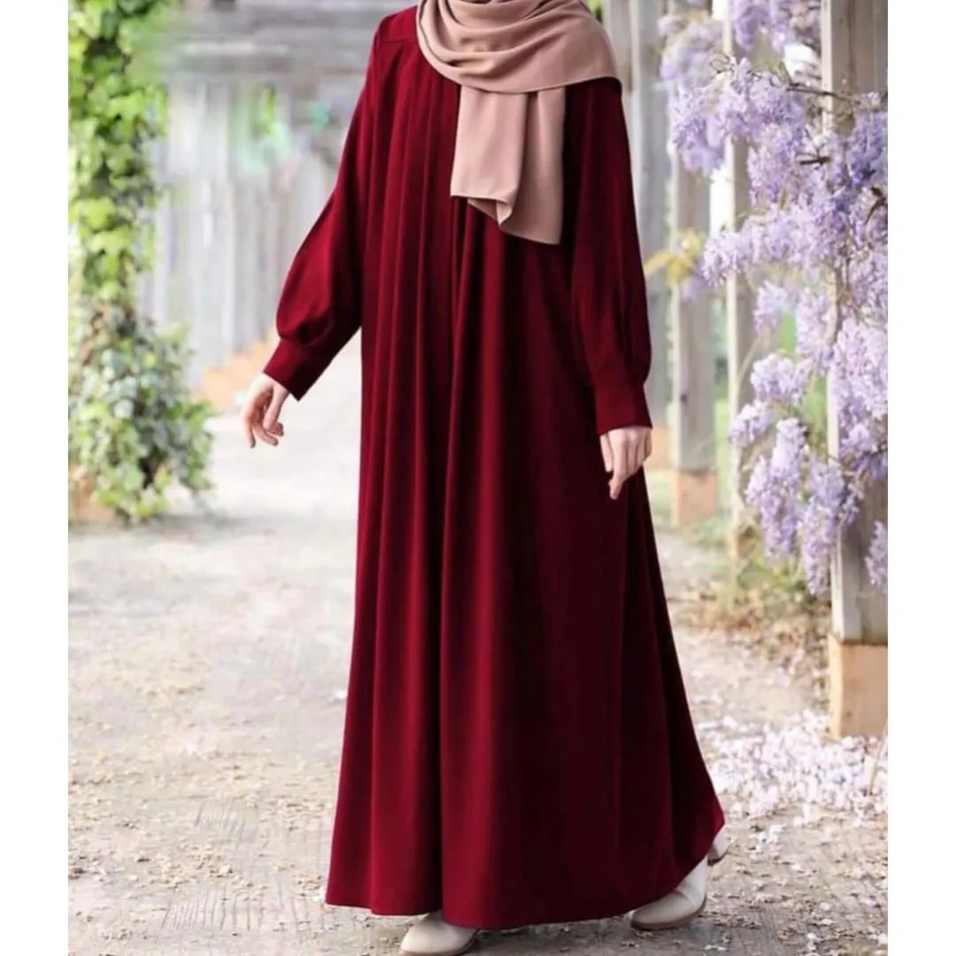 Georgette Plain Classic Abaya