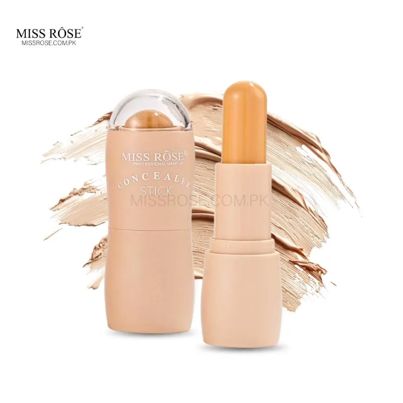 Miss Rose Concealer Stick | Creamy Medium Coverage Concealer for Dark Spots, Acne & Hyperpigmentation