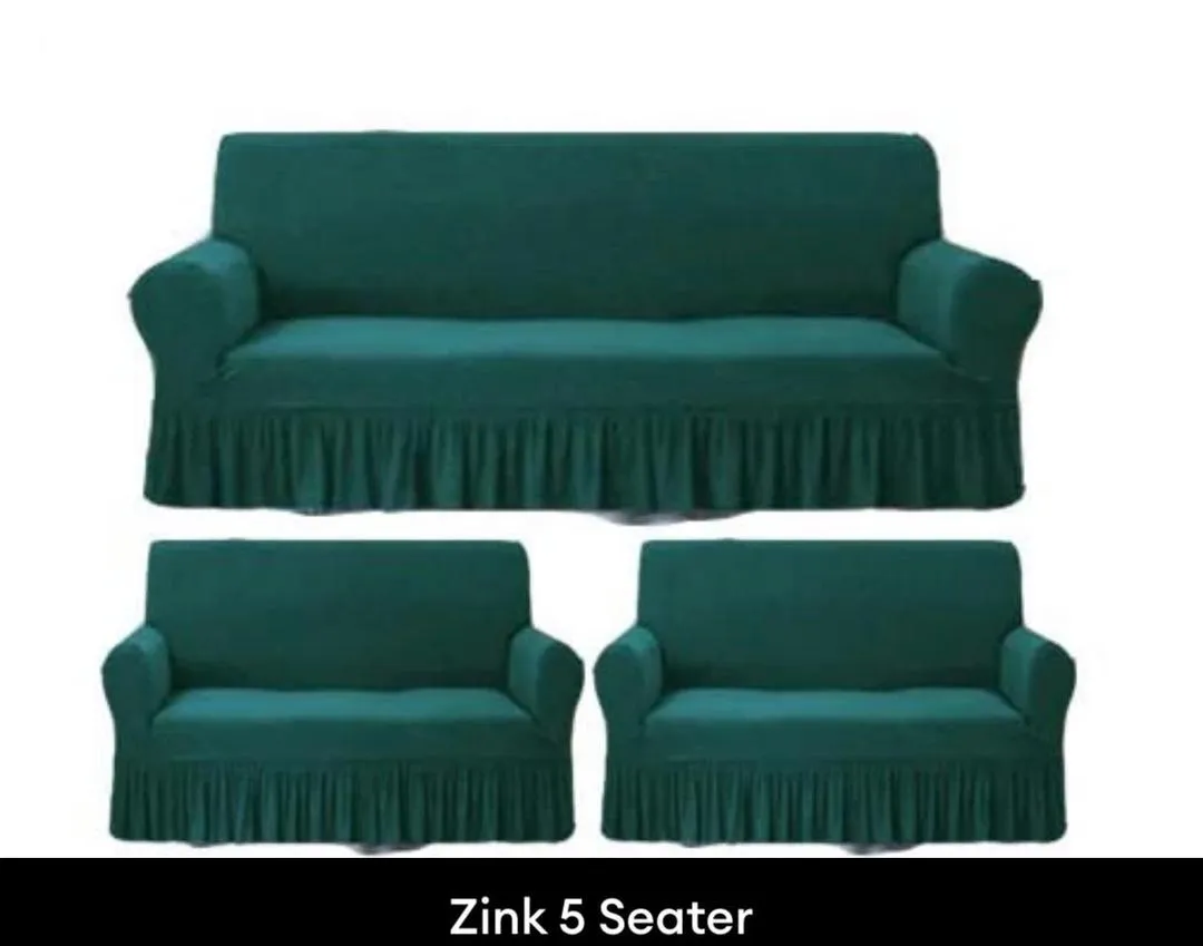 5 Seater Mesh Plain Sofa Covers