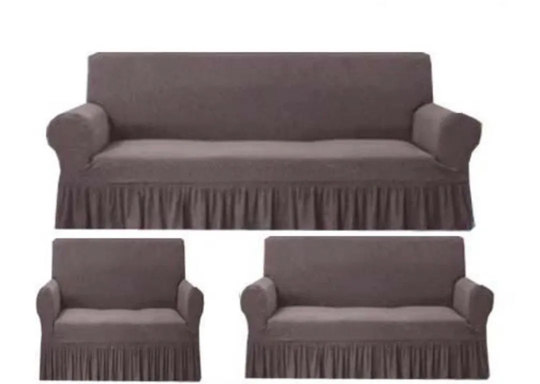 6 Seater Mesh Plain Sofa Covers