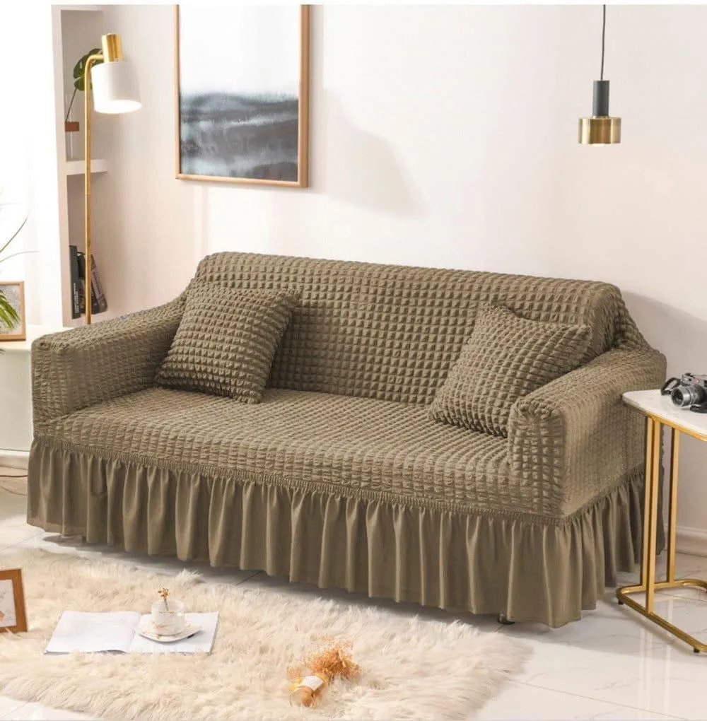 5 Seater Jersey Textured Sofa Covers