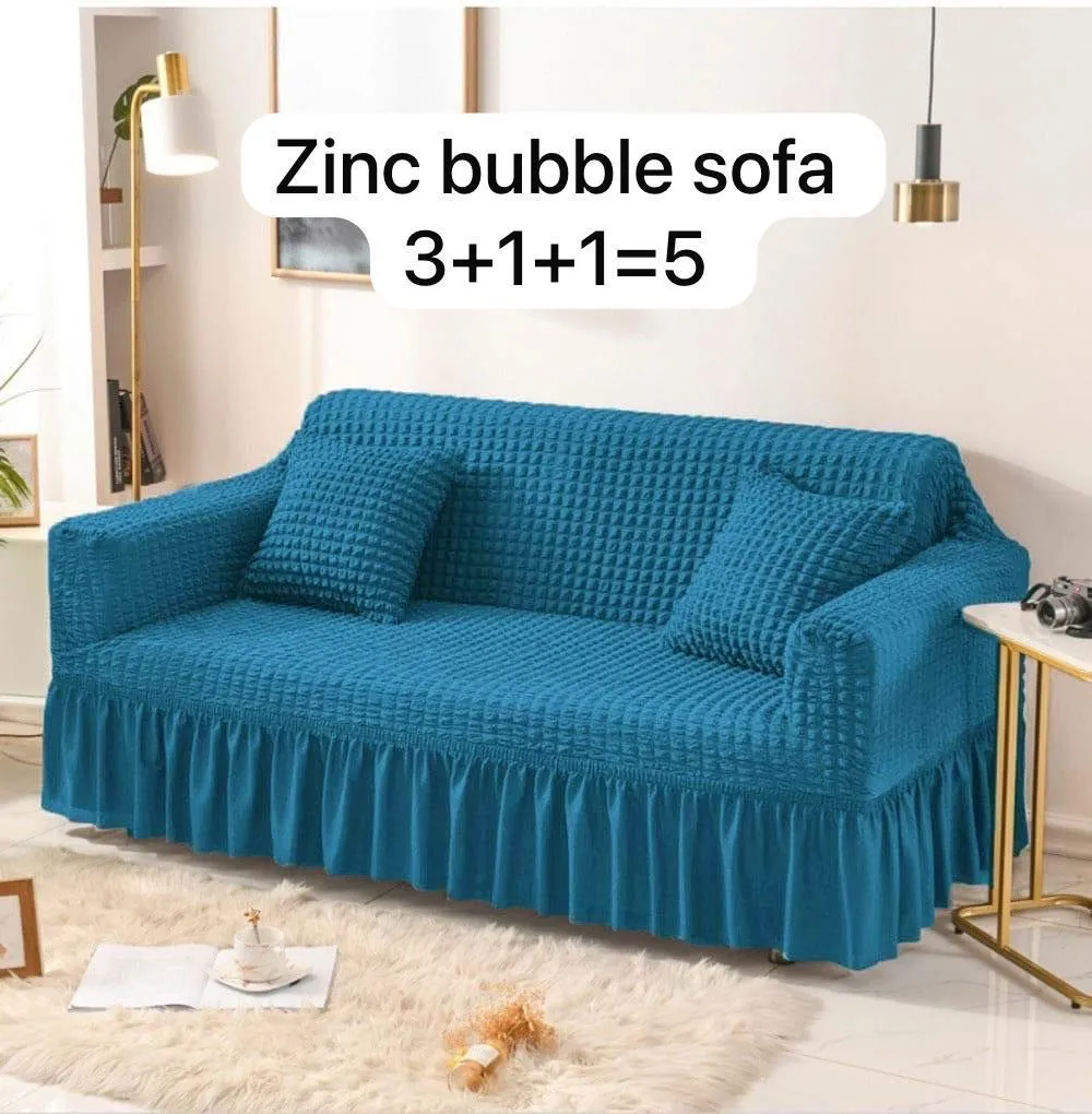 5 Seater Jersey Textured Sofa Covers