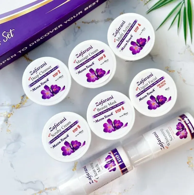 Zafrani Facial Kit for Glowing Skin with Saffron