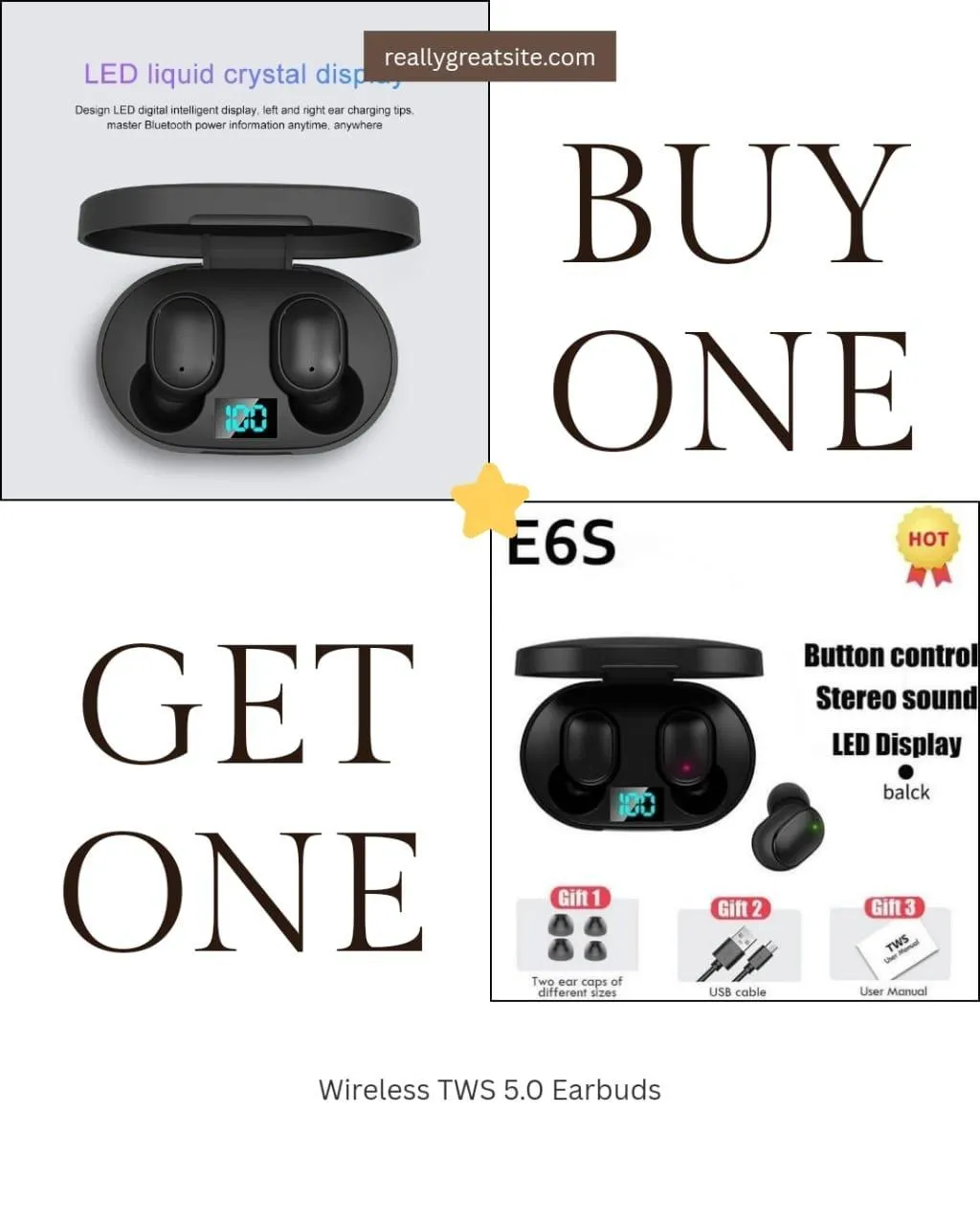 Buy 1 Get 1 Free M10 Wirelees Earbuds