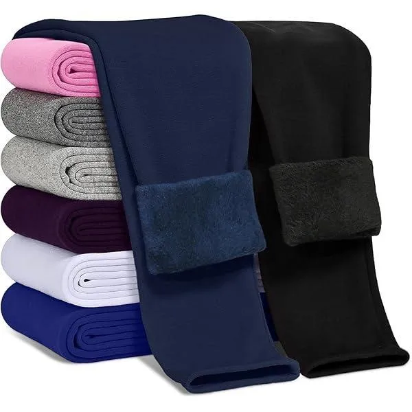 1 Pc Women's Stitched Fleece Plain Trouser