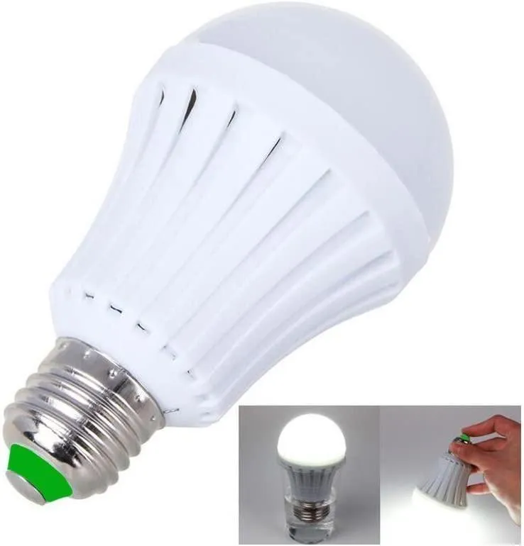 LED Bulb Light 12 Rechargeable Emergency LED Magic Bulb 