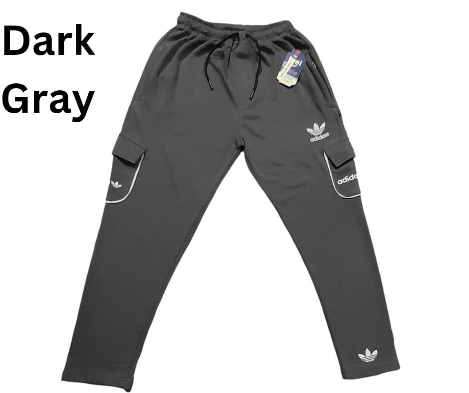 1 Pc Men's Cotton Plain Cargo Pants