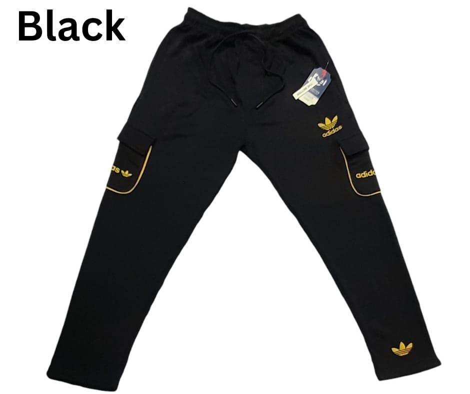 1 Pc Men's Cotton Plain Cargo Pants