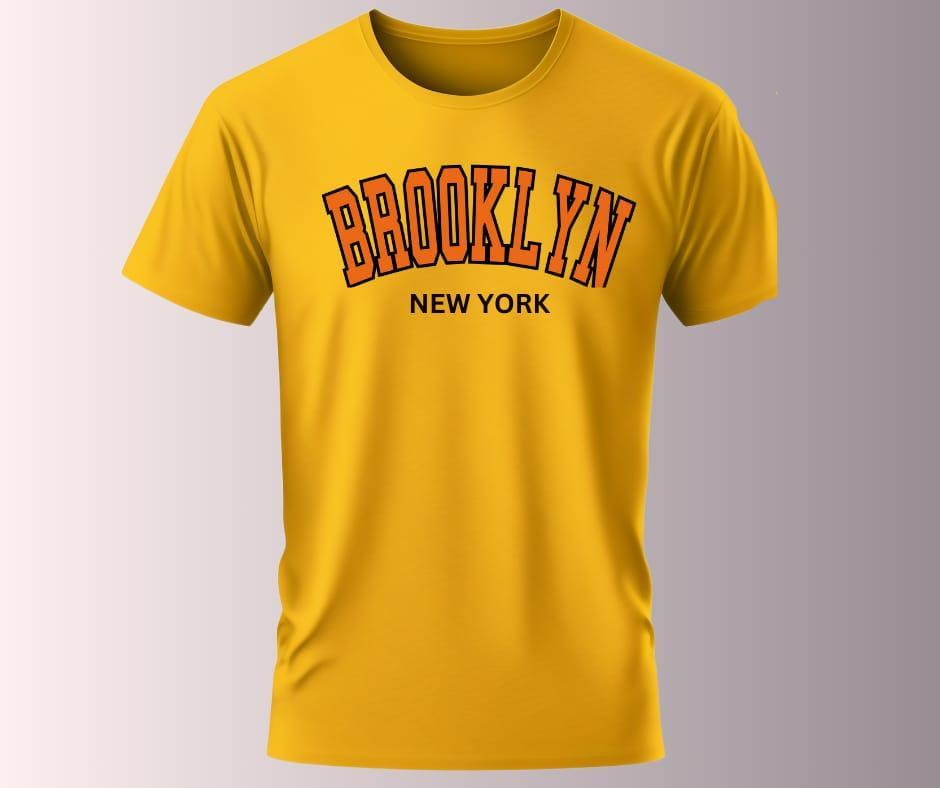 Men's Cotton Graphic Sublimation Round Neck T-Shirt - 1 Pc