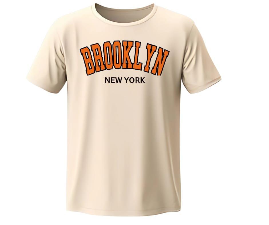 Men's Cotton Graphic Sublimation Round Neck T-Shirt - 1 Pc