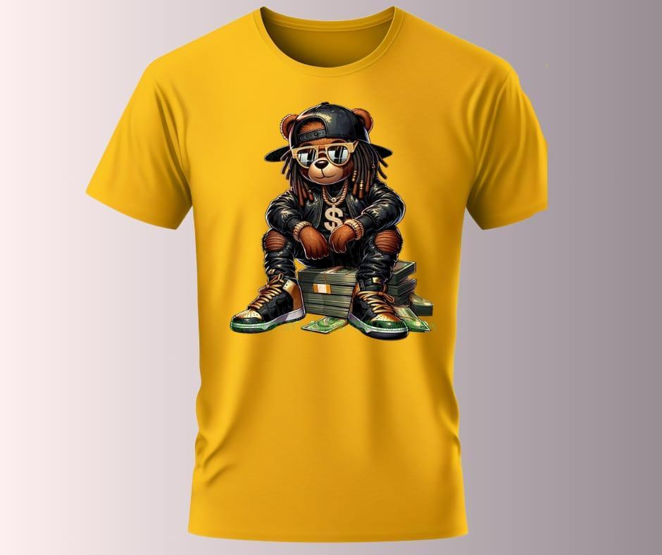 Men's Cotton Graphic Sublimation Round Neck T-Shirt - 1 Pc