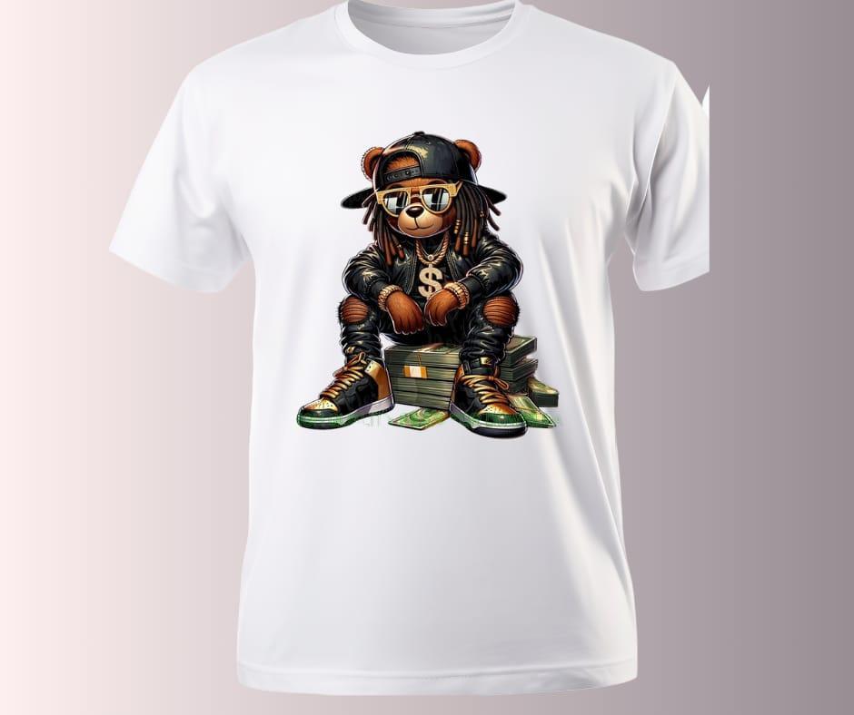 Men's Cotton Graphic Sublimation Round Neck T-Shirt - 1 Pc