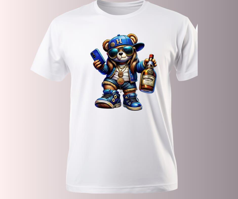 Men's Cotton Graphic Sublimation Round Neck T-Shirt - 1 Pc