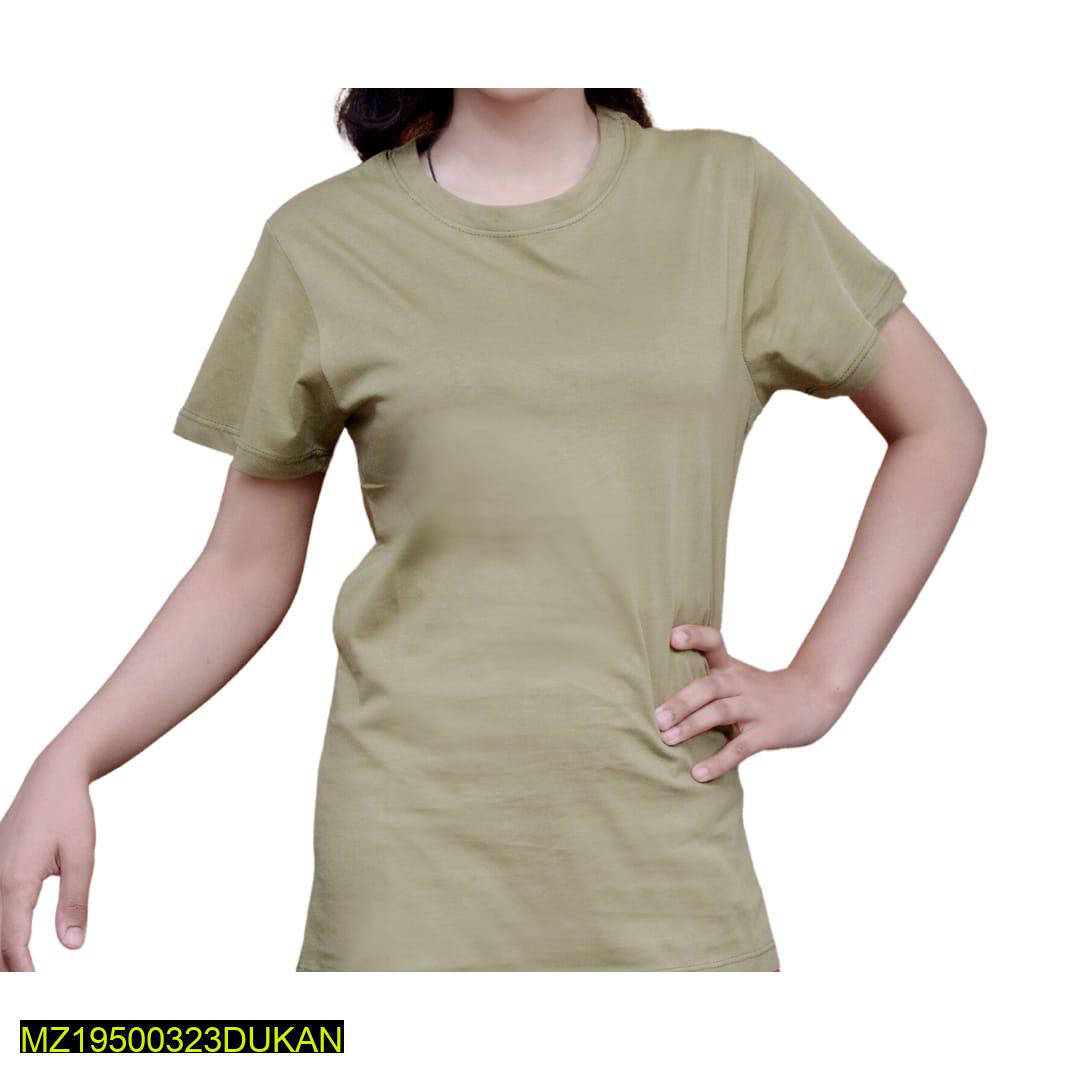 Women Cotton Jersey T Shirt