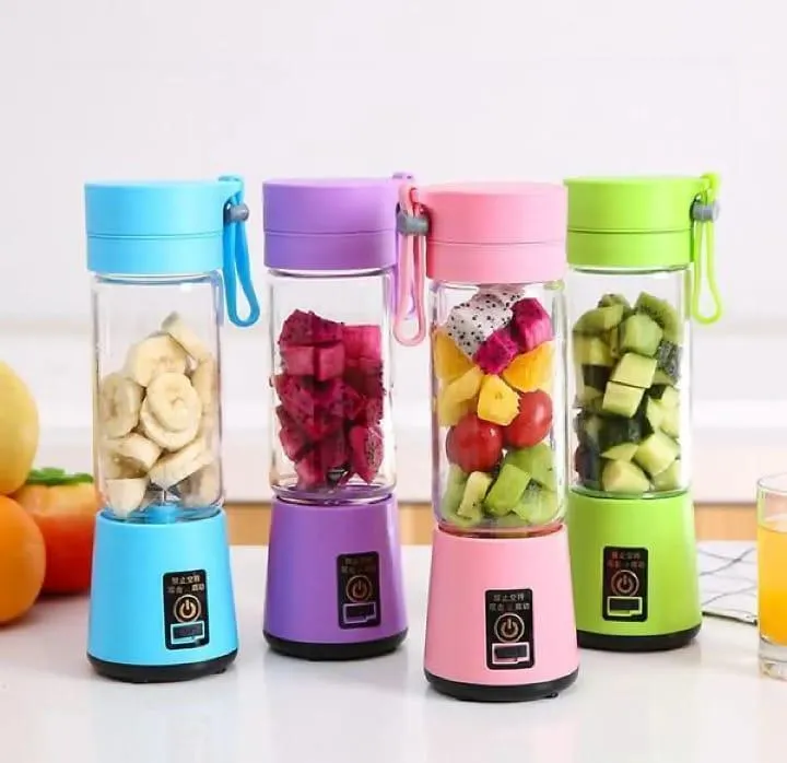 Portable Rechargeable Juicer with LED Light