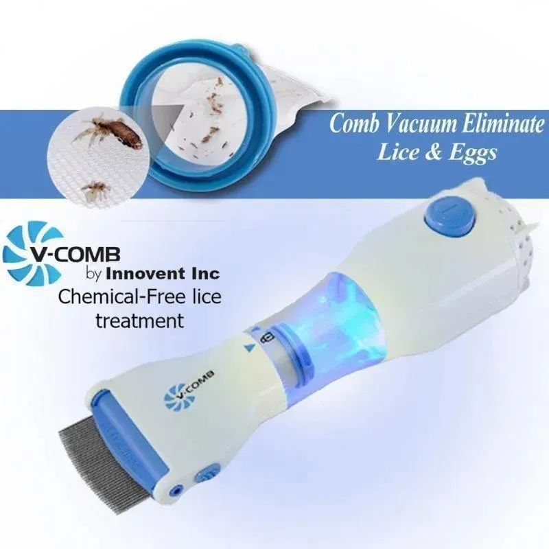 Anti-Lice Electric Comb Multicolor ABS