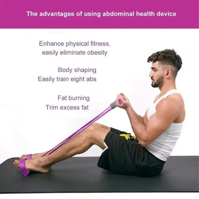 Multicolor Pull Rope for Home Fitness Training