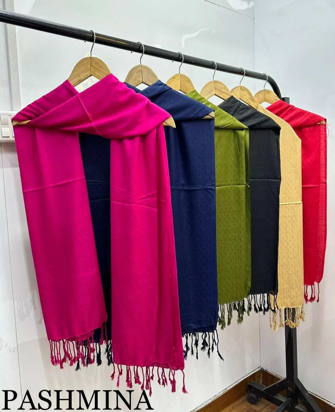 Women's Pashmina Plain Shawl