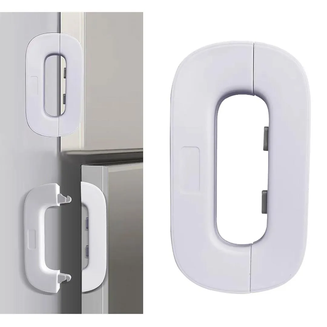 Strong Fridge Lock for Kids Safety And Adjustable Refrigerator Door Lock