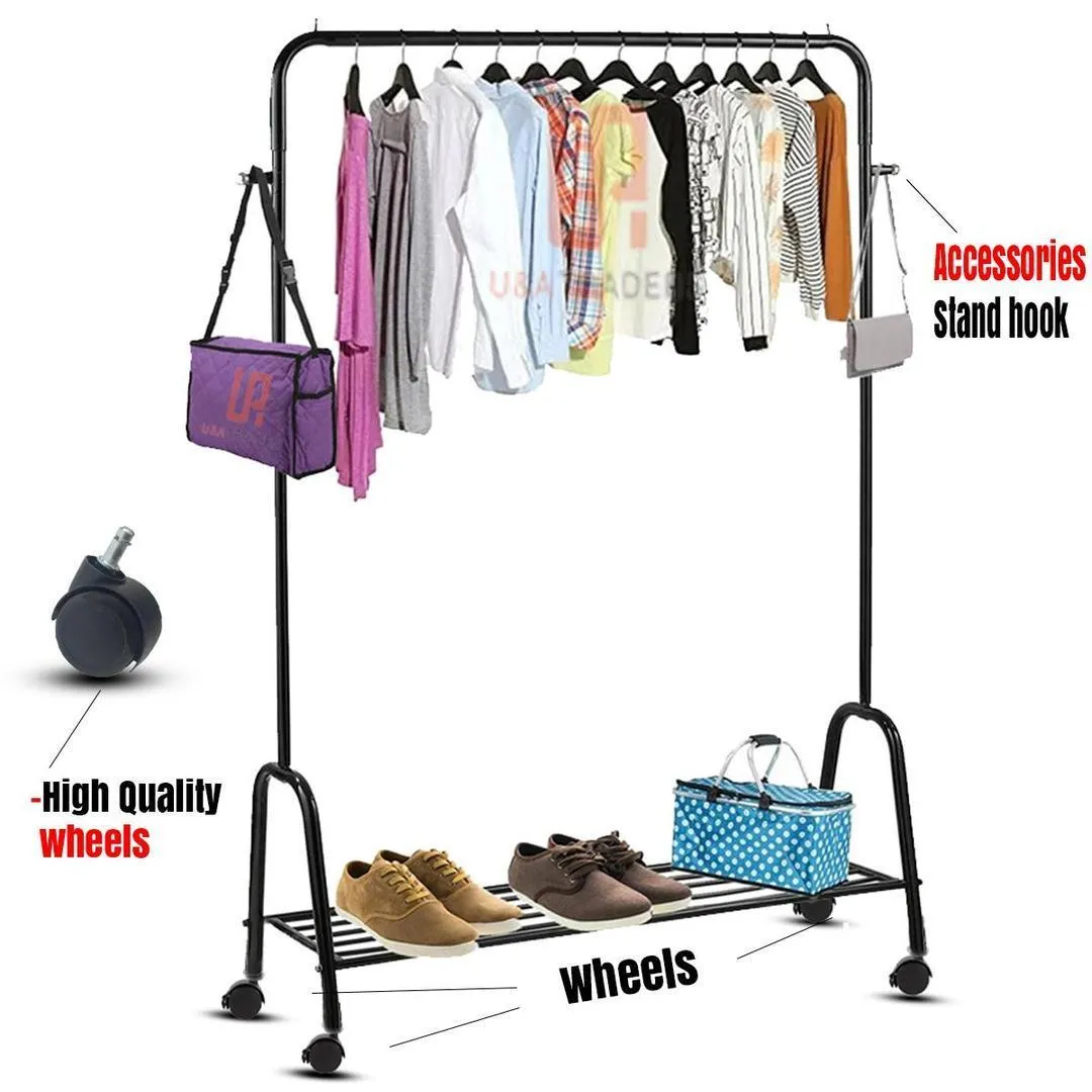 Durable 1 Pc Wardrobe Organizer - Space-Saving Design for Long-Lasting Use