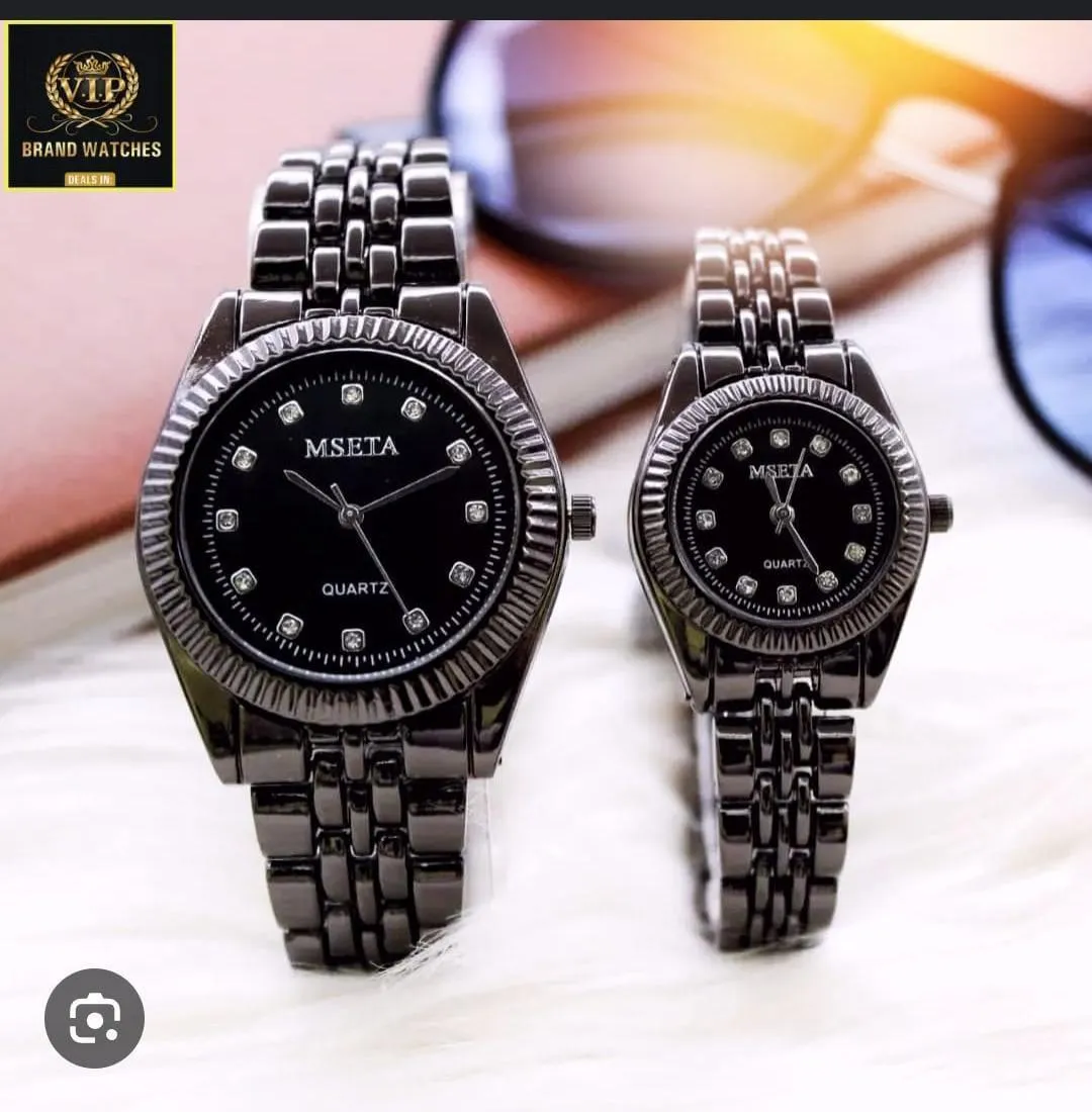Unisex Best For Couples Watch 2 (1 Men & 1 Women)