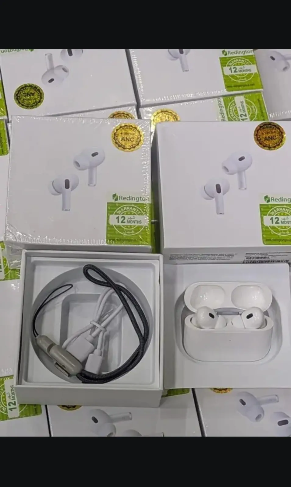 Wireless Bluetooth 5.3 Airpods - 1 Pcs with Long-Lasting Battery & Fast Charge in White/Black