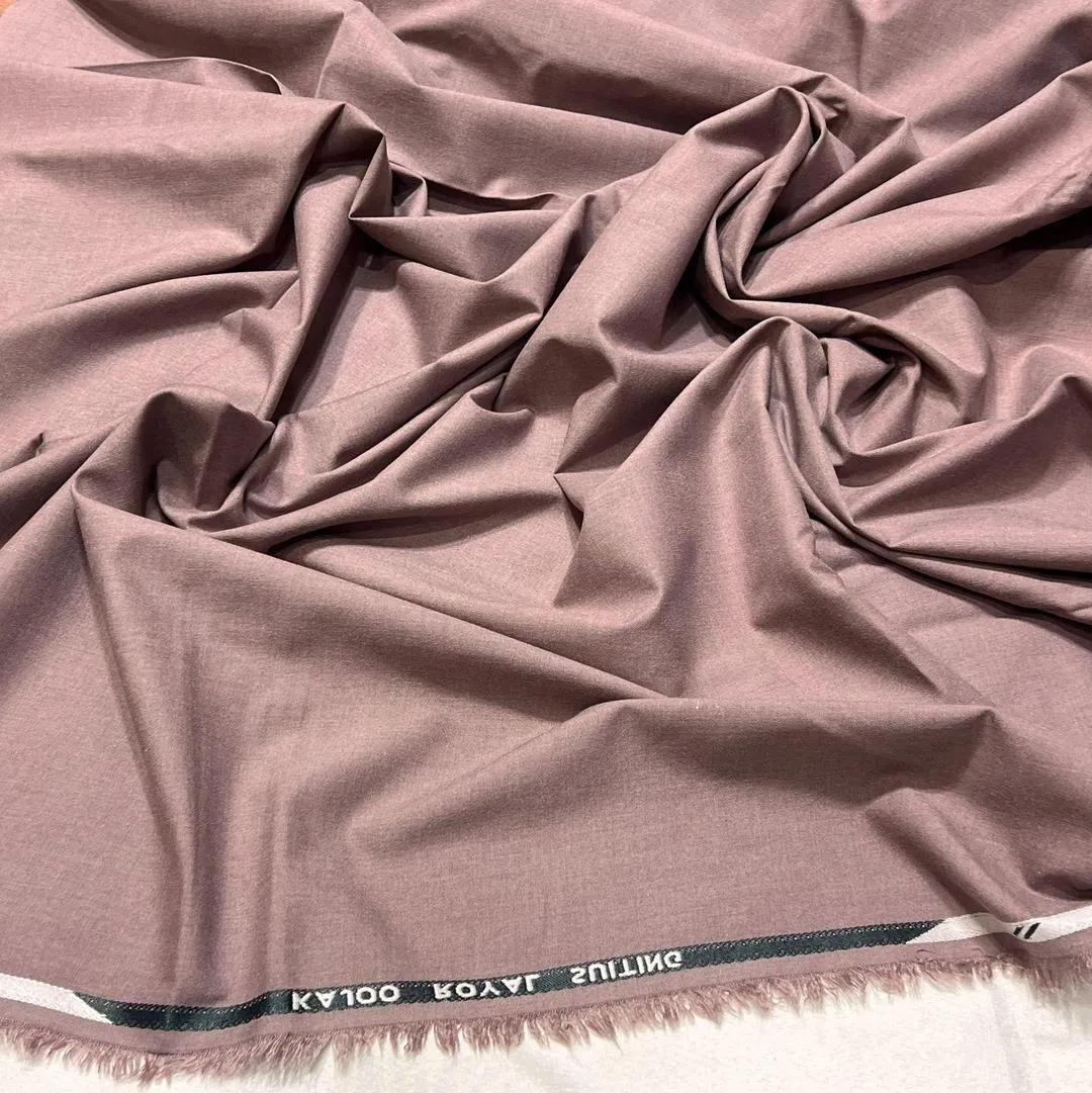 Men’s Unstitched Wool Plain Suit