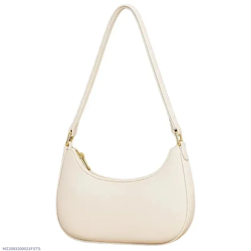 Women's PU Leather Plain Shoulder Bag