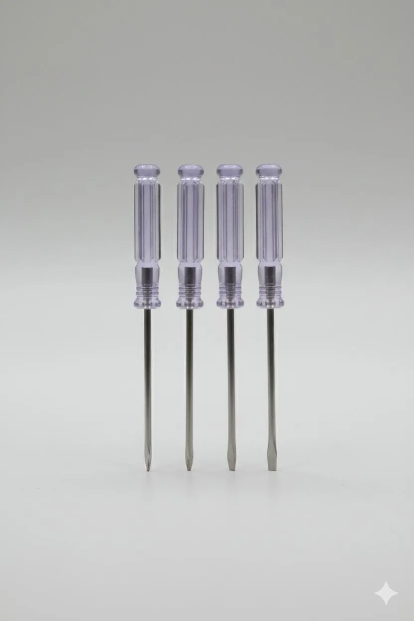 3 Pcs ABS Plastic Screwdriver Set