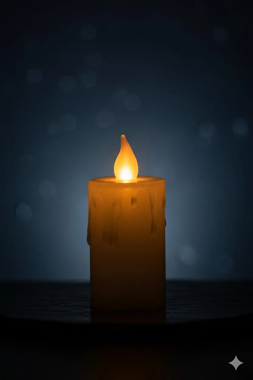 LED Flameless Decorative Candle