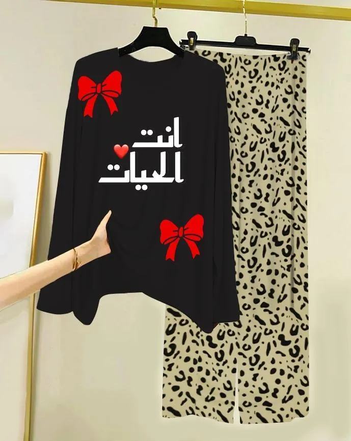 2 Pcs Women's Stitched Cotton Jersey Printed Night Suit