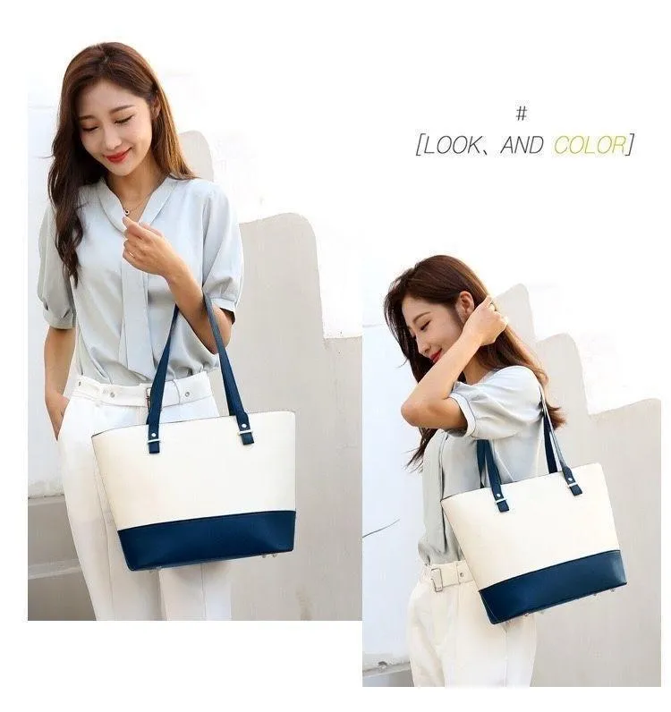 Women's Leather Plain Shoulder Bag