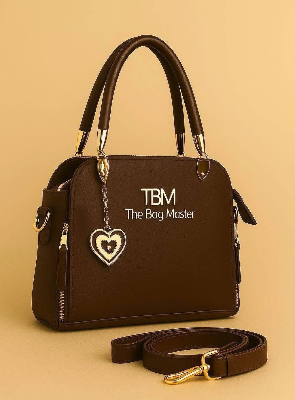 Women's Leather Plain Hand Bag