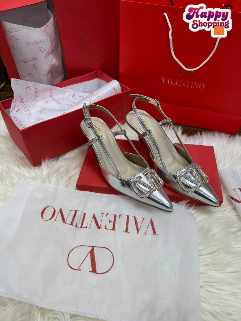 Women's Mesh Pencil Heels - Fancy & Formal Design - 1 Pcs