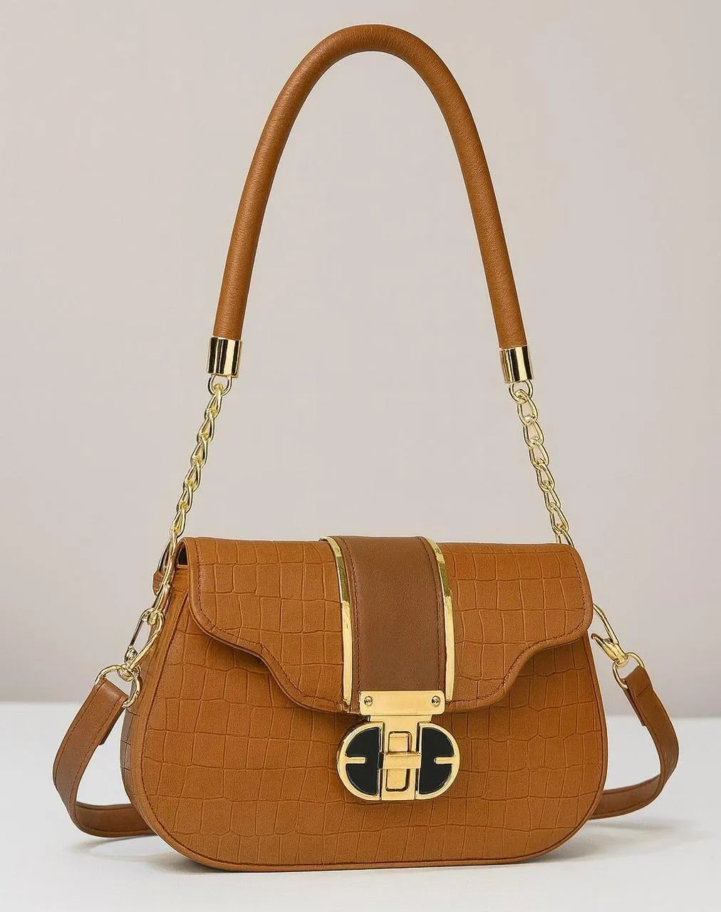 Party Ware Cross Body Bag With Tow Strap 