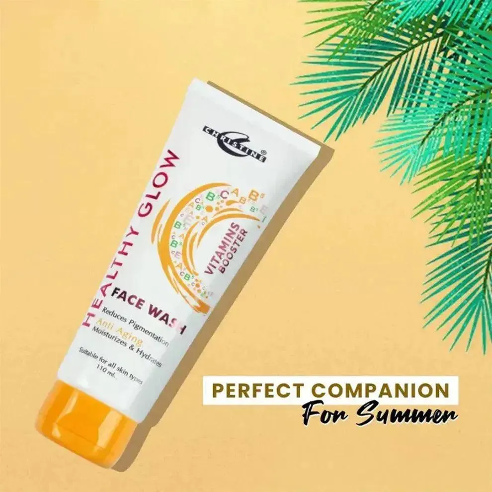Vitamin C  Face Wash For Anti- Aging & Brightening - 110 Ml