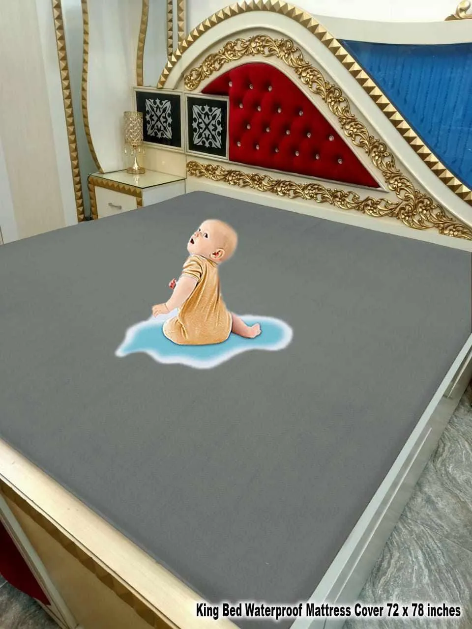 Premium Waterproof fitted mattress cover