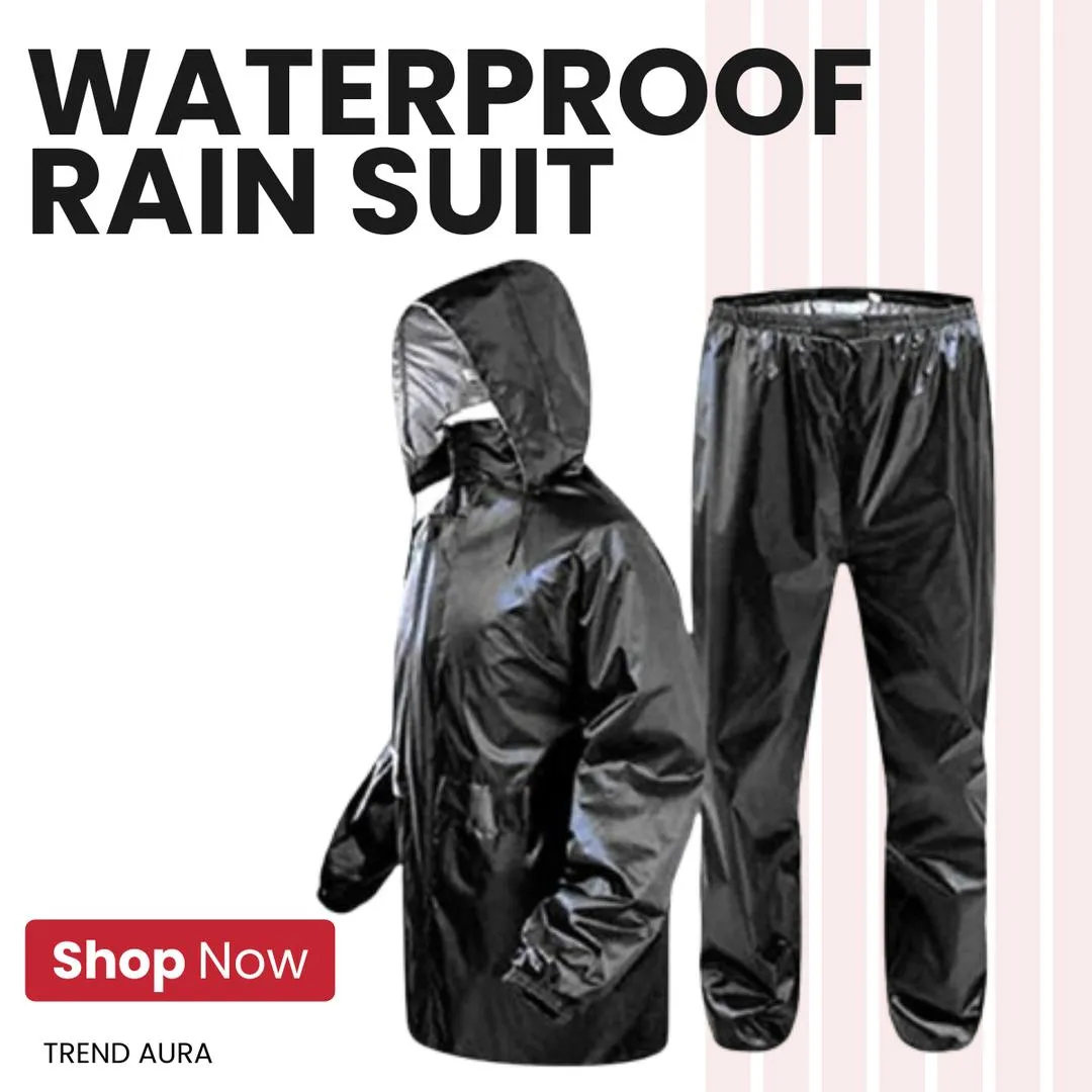 2 Pcs Parachute Raincoat