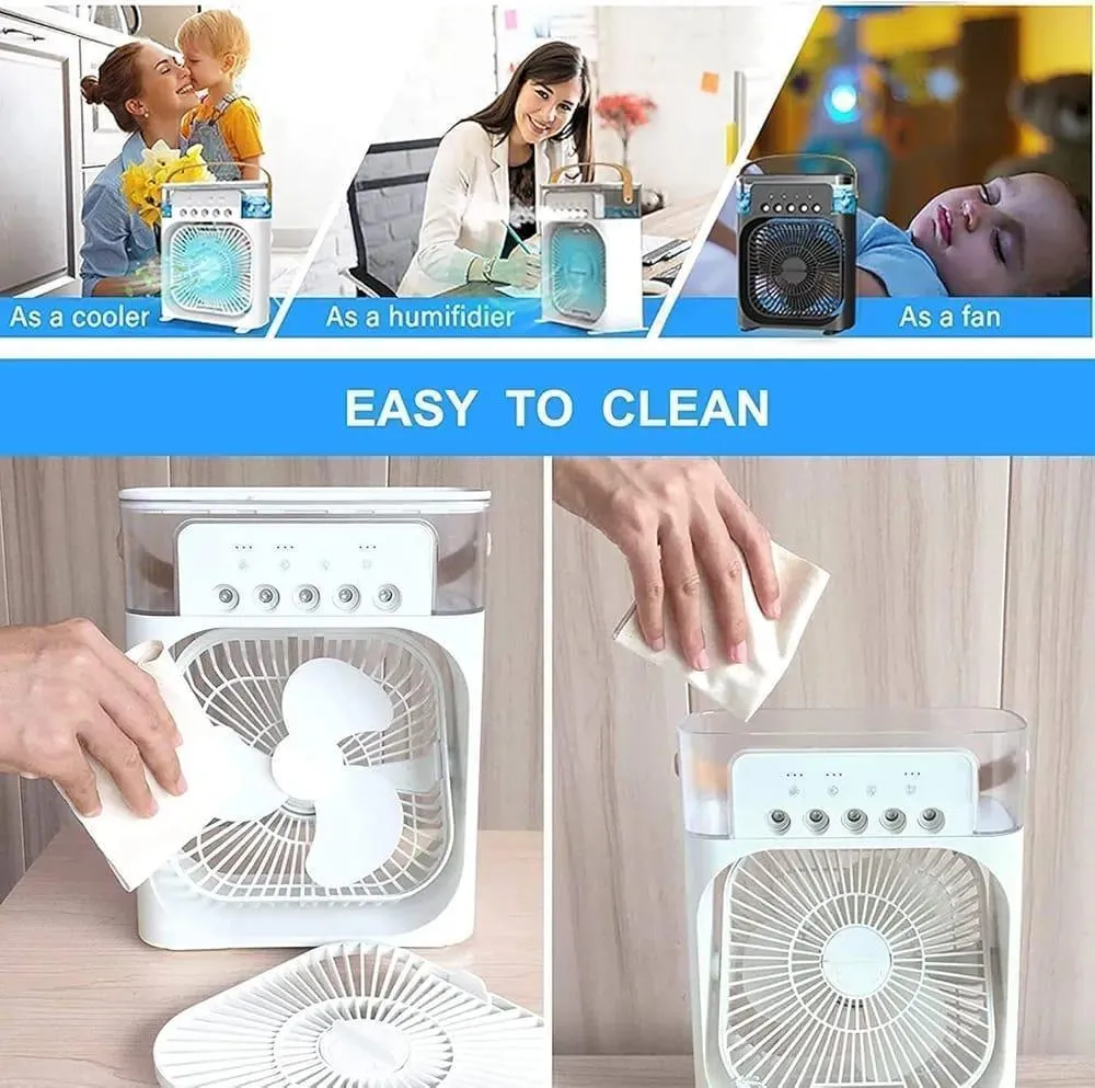 Mini Air Cooler 599pcs White ABS Plastic