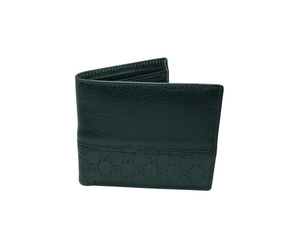 Men's Cow Leather Bi-Fold Wallet