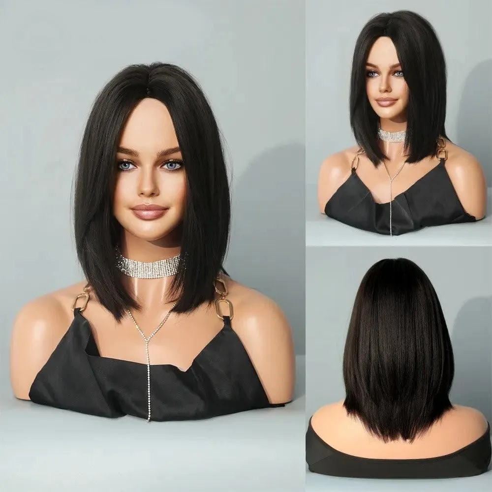 Pakistan Made Full head short hair wig for baby girls natural color