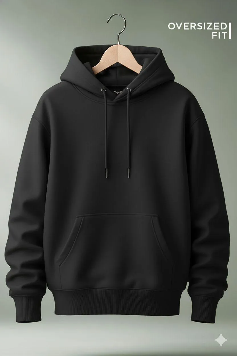 1 Pc Men's Fleece Printed Hoodie