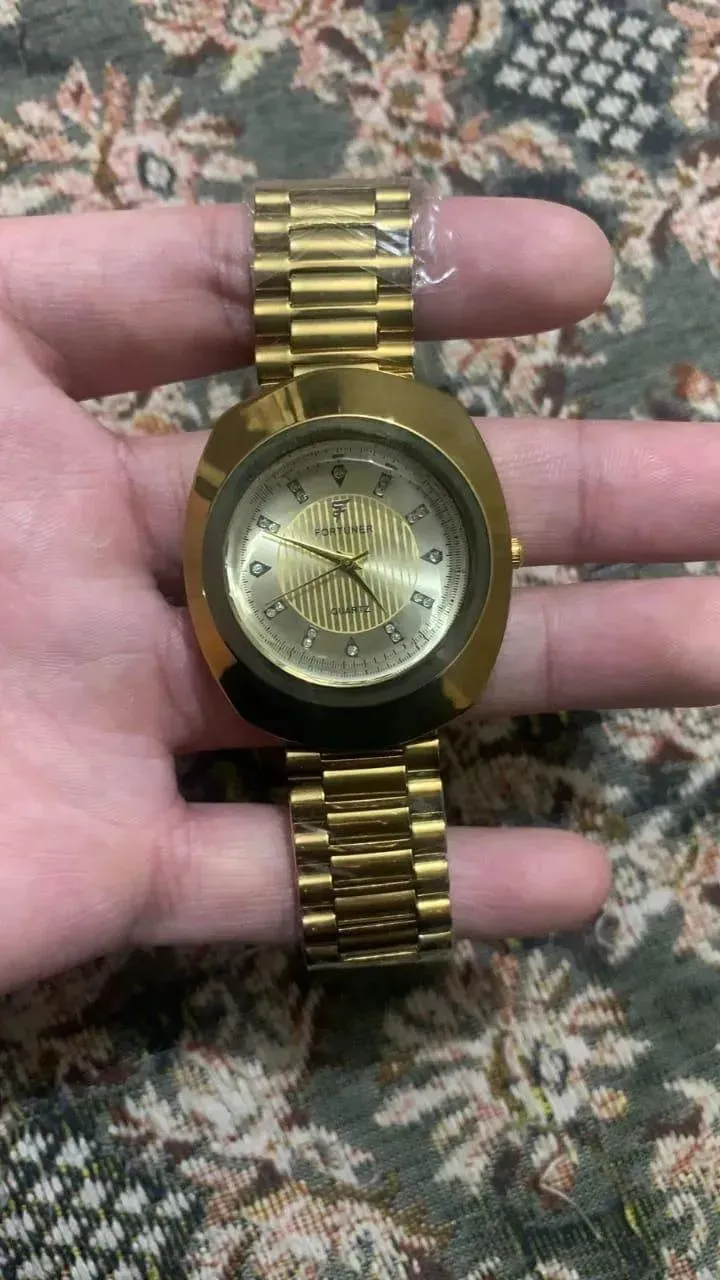 Men's Unisex Stainless Steel Analog Watch - 1 Pc Modern Stylish Look with Skin Friendly Strap