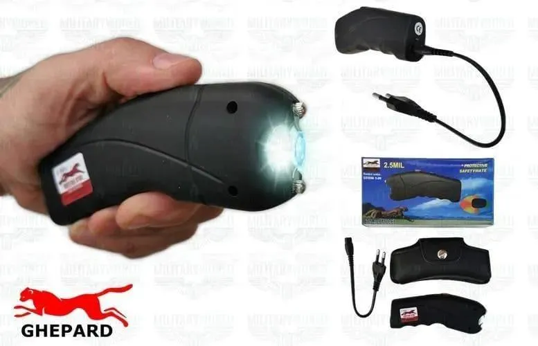 Professional Stun Gun Taser for Self Defense Security Tool with LED Flashlight – Model: TW – 309