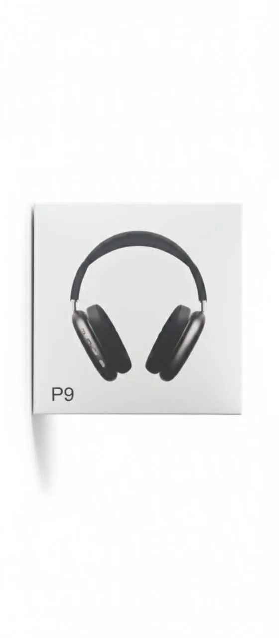 Black Long-Lasting Battery With Fast Charge 9 Headphone