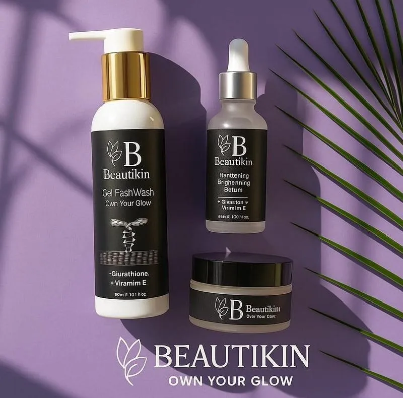 Beautikin 3 in 1 Skincare Bundle Steroids Free Products No Side Affect Just Real Results 