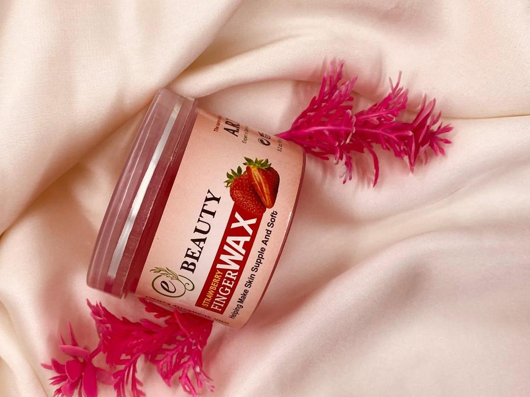 Strawberry  Finger Wax - Experience Smooth, Hair-Free Skin, 1 Pcs