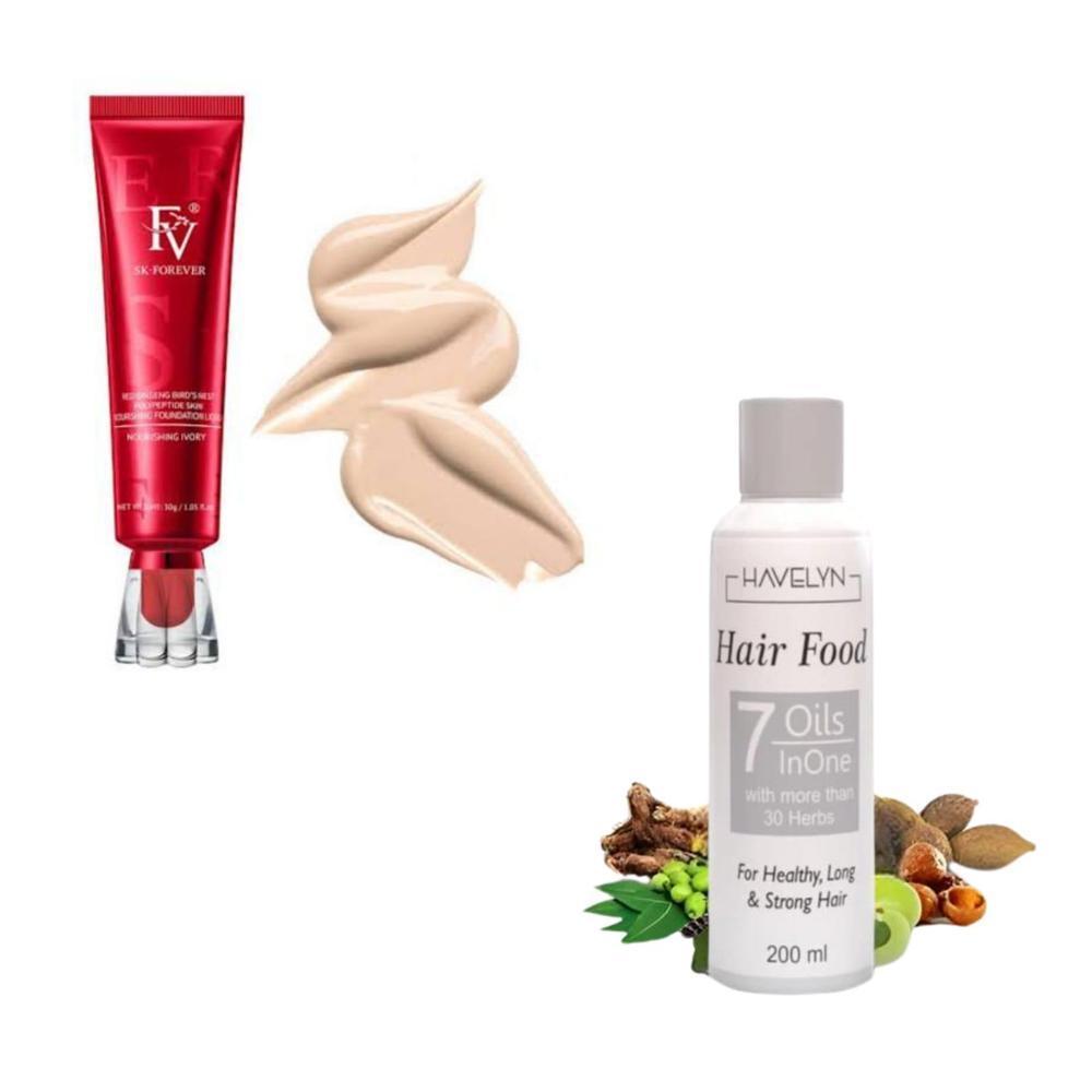 2 in 1 Foundation And Oil Bundle