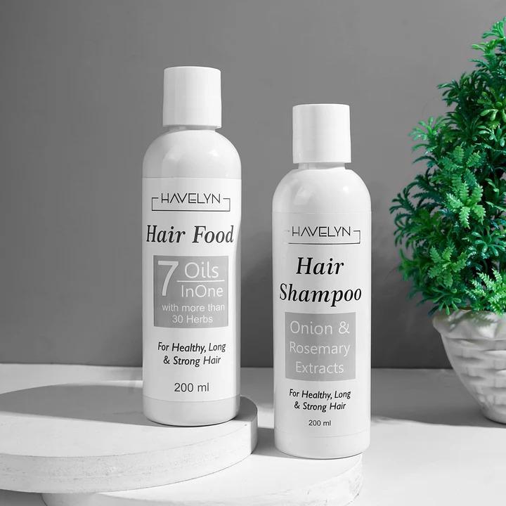 Ultimate Hair Care Deal: 2 in 1 Hair Oil & Shampoo Pack (2 Pcs)