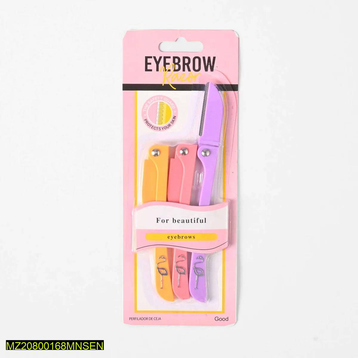 Eyebrow Razors (Pack Of 3)